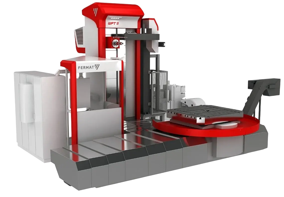 WFT 11 CNC машина за бушење и глодање
