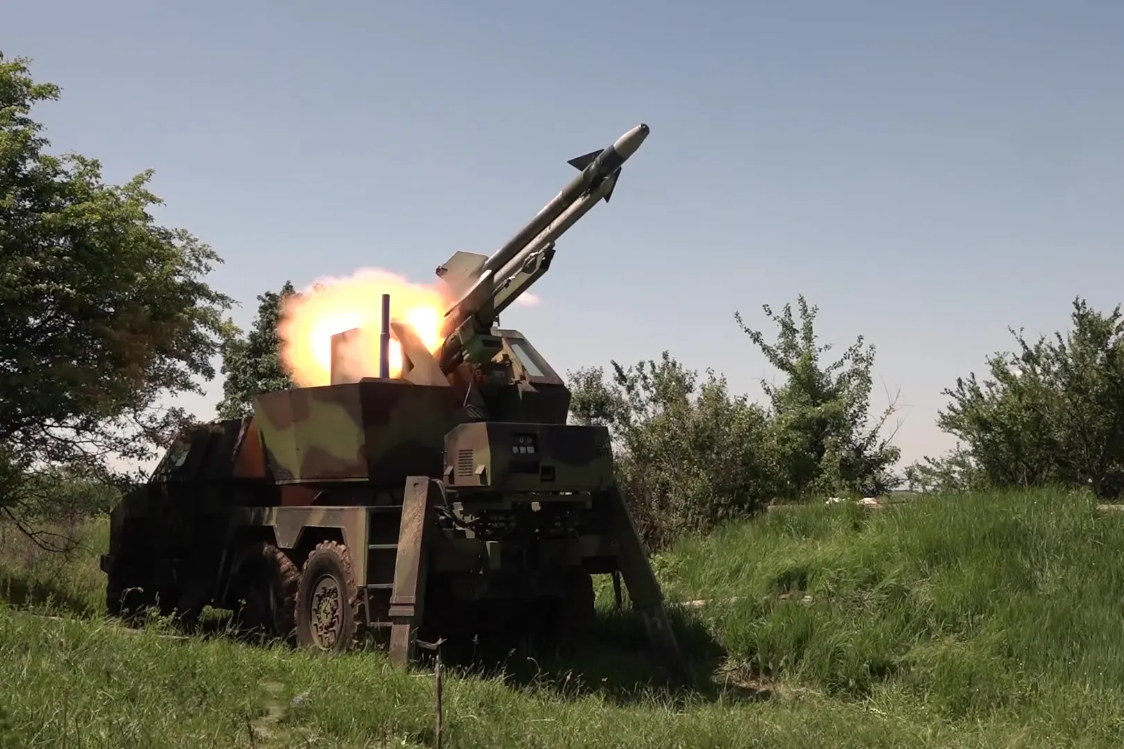 Лансирање ракете са система ПАСАРС-16