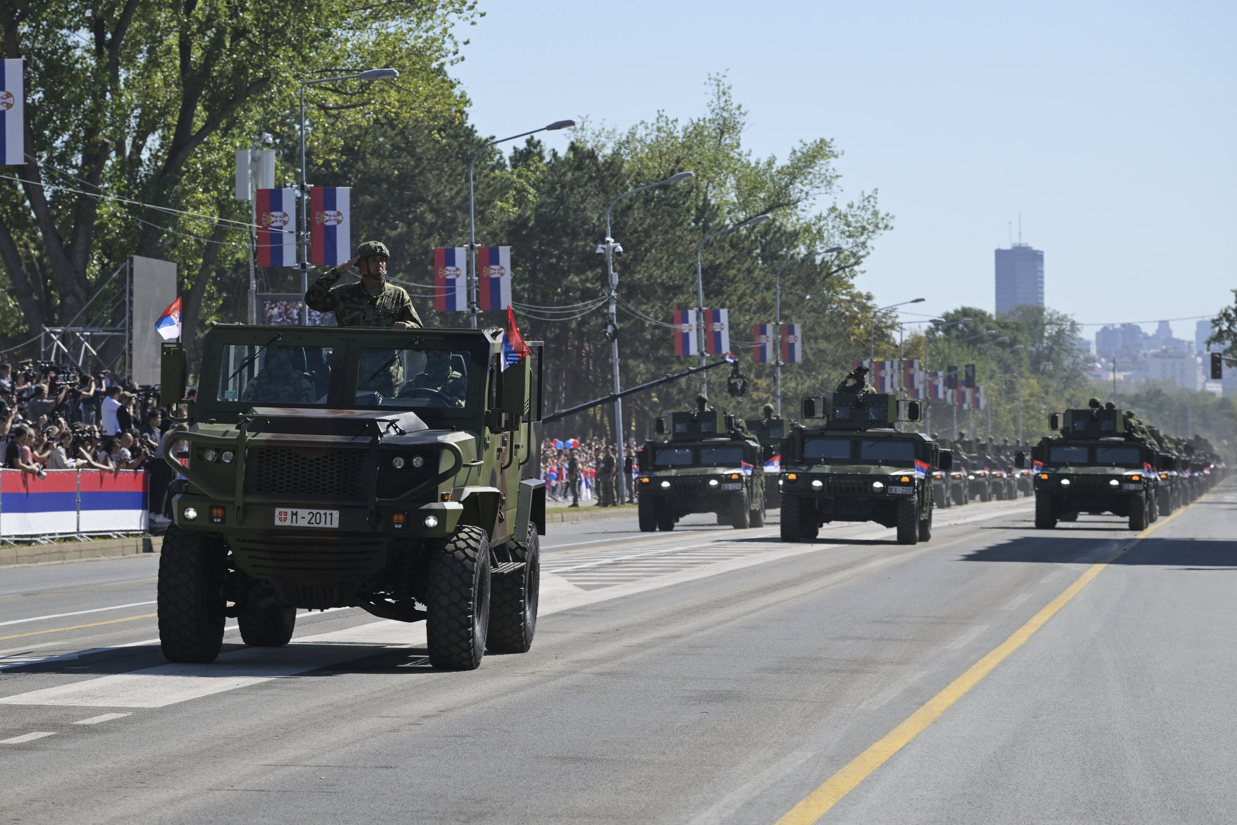 Zastava TERVO at the 'Strength of Unity' Military Parade 2025